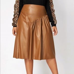 Brown Skirt